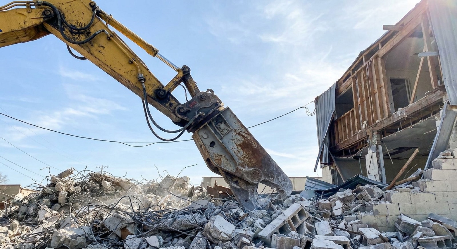 Concrete removal in Northern Virginia