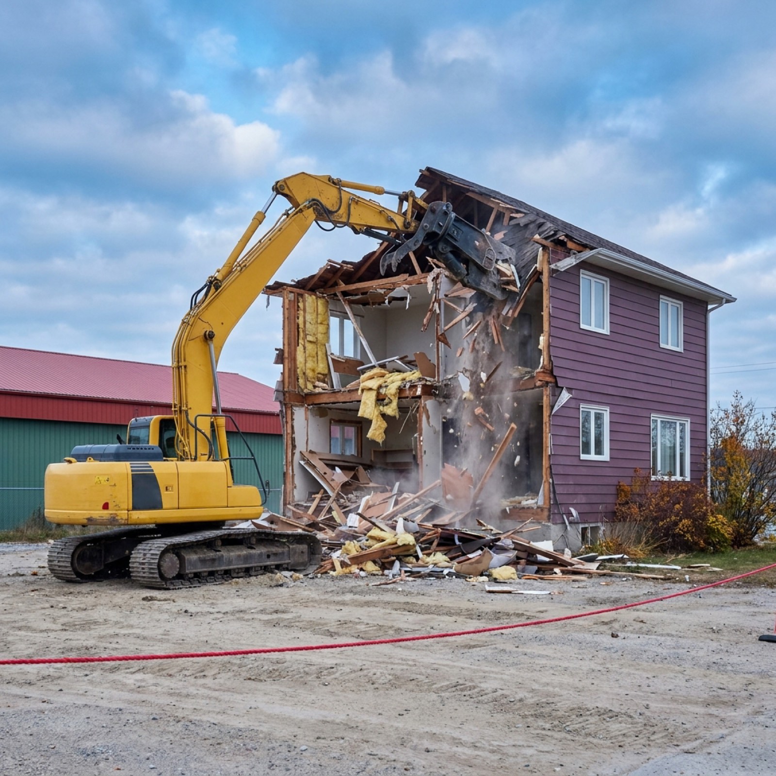 Demolition contractor working in Leesburg, VA